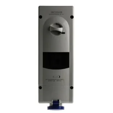 Scame Switchable IP44 Industrial Interlock Socket 2P+E, Earthing Position 6h, 16A, 230 V - 567.1683-R product image