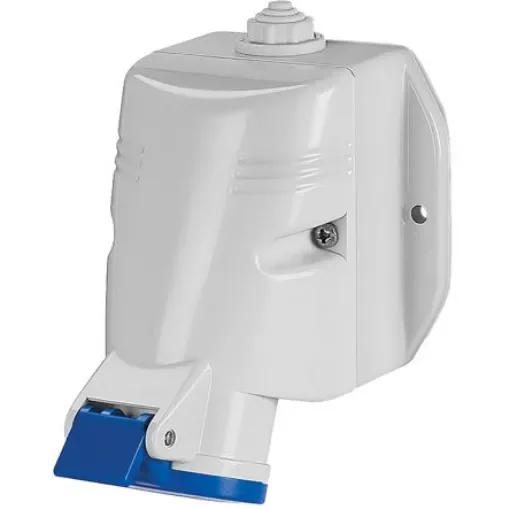 Scame IP44 Blue Wall Mount 2P + E Industrial Power Socket, Rated At 16A, 230 V - 513.1653T product image