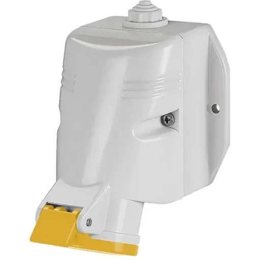 Scame IP44 Yellow Wall Mount 2P + E Industrial Power Socket, Rated At 32A, 110 V - 513.3250T product image