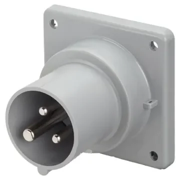 Scame IP44 Blue Panel Mount 2P + E Industrial Power Plug, Rated At 16A, 230 V - 243.1693 product image