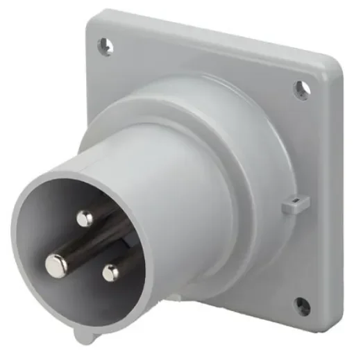 Scame IP44 Blue Panel Mount 2P + E Industrial Power Plug, Rated At 16A, 230 V - 243.1693 product image