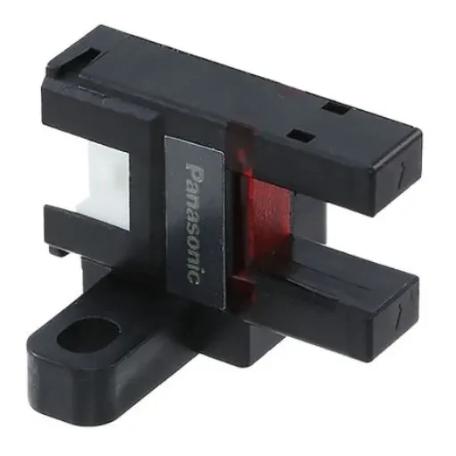 Panasonic Through Beam Photoelectric Sensor, Fork Sensor, 6 mm Detection Range - PM-T65W product image