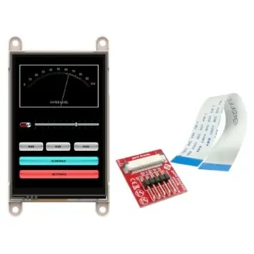 4D Systems gen4-uLCD-35DCT-CLB TFT LCD Colour Display / Touch Screen, 3.5in, 320 x 480pixels product image