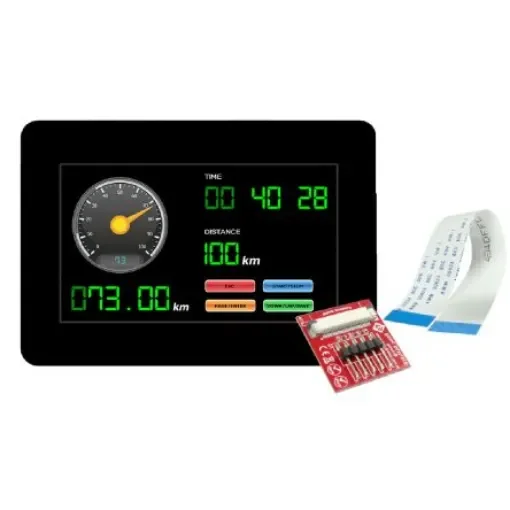 4D Systems gen4-uLCD-43DCT-CLB TFT LCD Colour Display / Touch Screen, 4.3in, 480 x 272pixels product image