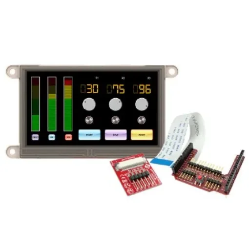 4D Systems gen4-uLCD-43DCT-CLB-AR TFT LCD Colour Display / Touch Screen, 4.3in, 480 x 272pixels product image