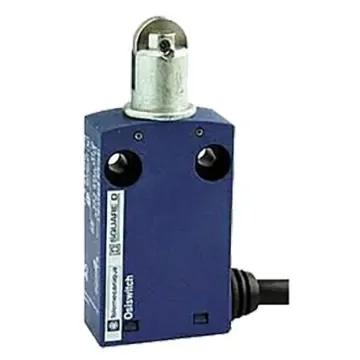 Telemecanique Sensors OsiSense XC Series Roller Plunger Limit Switch, NO/NC, IP65, DP, Plastic Housing, 240V ac Max, 6A - XCMN2102L2 product image