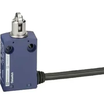 Telemecanique Sensors OsiSense XC Series Roller Plunger Limit Switch, NO/NC, IP65, DP, Plastic Housing, 240V ac Max, 6A - XCMN2103L1 product image