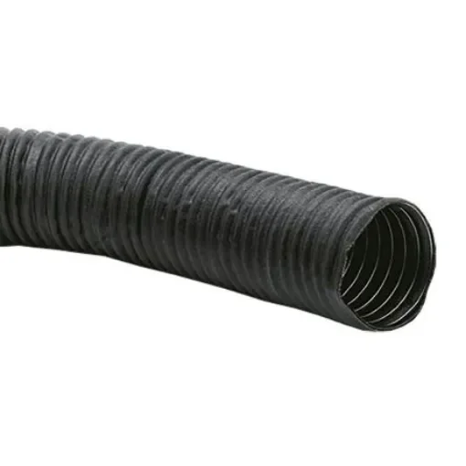 Contitech Black NEOPRENE Flexible Ducting, 2m, 152mm ID - 841150 product image