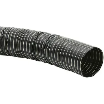 Contitech Black NEOPRENE Flexible Ducting, 4m, 152mm ID - 841NG1M152 product image