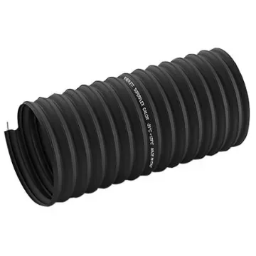Contitech Black TPE Reinforced Flexible Ducting, 5m, 63mm ID - 9130010630000 product image