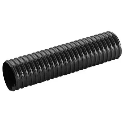 Contitech Black PVC Reinforced Flexible Ducting, 30m, 32mm ID - 9110933289201 product image