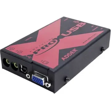 Adder 1 USB VGA over CATx KVM Extender, 300m - X-USBPRO-UK product image