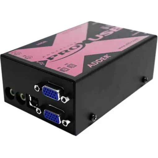 Adder Dual Monitor USB VGA over CATx KVM Extender, 300m - X-USBPRO-MS2-UK product image
