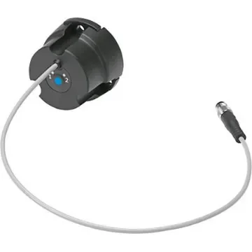 Festo Magnetic Hall Pneumatic Sensor, IP65, IP68, 10 to 30V dc, NPN, PNP Operation, SRBS, 2393547 - SRBS-Q12-16-E270-EP-1-S-M8 product image