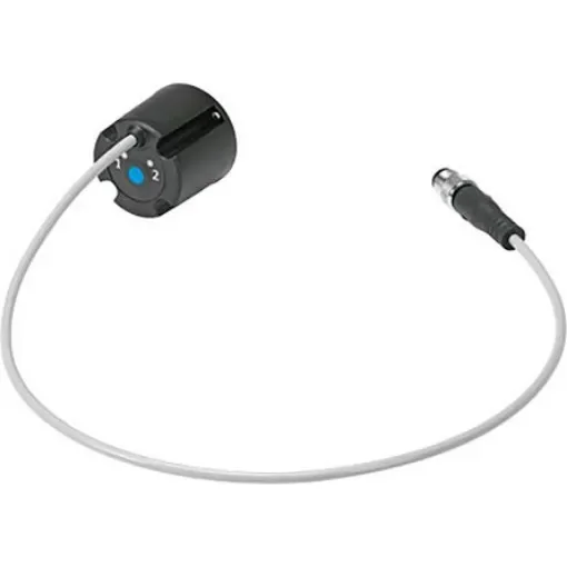 Festo Magnetic Hall Pneumatic Sensor, IP65, IP68, 10 to 30V dc, NPN, PNP Operation, SRBS, 2619969 - SRBS-Q12-6-E270-EP-1-S-M8 product image