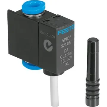 Festo Pressure Switch, Push In 3 mm 0bar to 10bar - SPTE-P10R-Q3-V-2.5K product image