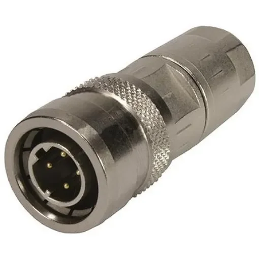 HARTING Circular Connector, 4 Contacts, Cable Mount, M12 Connector, Socket, Male, IP54 - 21038811430 product image