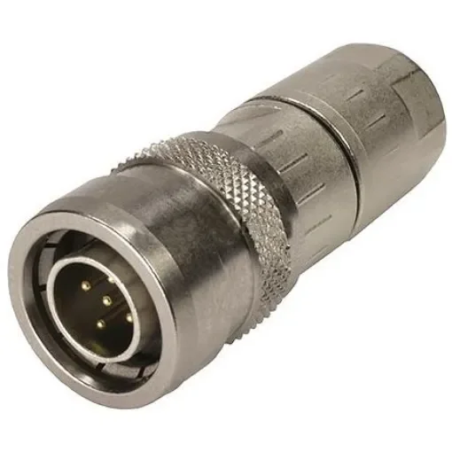 HARTING Circular Connector, 5 Contacts, Cable Mount, M12 Connector, Socket, Male, IP54 - 21038211530 product image