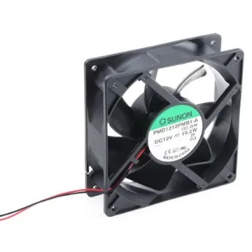 Sunon PMD Series Axial Fan, 12 V dc, DC Operation, 323m³/h, 19.2W, 1.6A Max, 120 x 120 x 38mm - PMD1212PMB1-A(2).GN product image