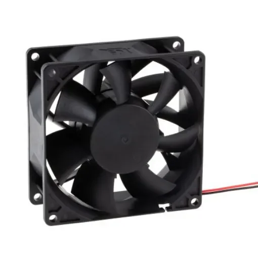 Sunon PMD Series Axial Fan, 24 V dc, DC Operation, 204.3m³/h, 12.2W, 510mA Max, 92 x 92 x 38mm - PMD2409PMB1-A(2).GN product image