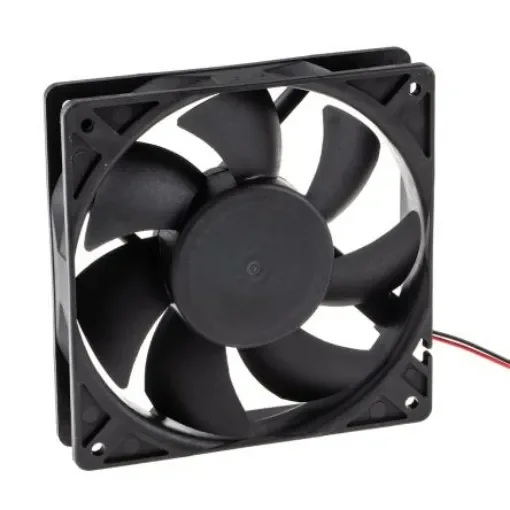 Sunon PMD Series Axial Fan, 24 V dc, DC Operation, 255m³/h, 11.8W, 490mA Max, 120 x 120 x 25mm - PMD2412PTB1-A(2).GN product image