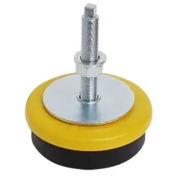RS PRO M16 Rubber Adjustable Foot, 1500kg Static Load Capacity - 1263897 product image