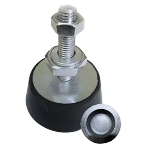 RS PRO Cylindrical M8 Anti Vibration Mount with 40kg Compression Load - 1263902 product image