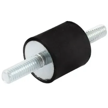 RS PRO M12 Anti Vibration Mount, Male to Male Bobbin with 455.04kg Compression Load - 1264270 product image