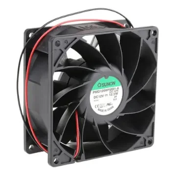 Sunon PMD Series Axial Fan, 12 V dc, DC Operation, 204.3m³/h, 12.5W, 1.04A Max, 92 x 92 x 38mm - PMD1209PMB1-A(2).GN product image