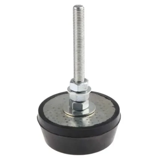 RS PRO Cylindrical M12 Anti Vibration Mount with 300kg Compression Load - 1265970 product image