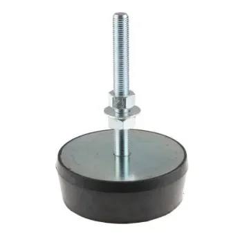 RS PRO Cylindrical M20 Anti Vibration Mount with 1600kg Compression Load - 1266367 product image