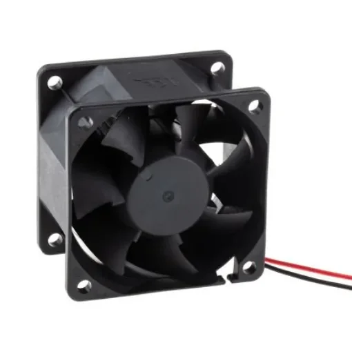 Sunon PMD Series Axial Fan, 24 V dc, DC Operation, 96m³/h, 10.3W, 430mA Max, 60 x 60 x 38mm - PMD2406PMB1-A(2).GN product image