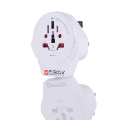 SKROSS Australia, China, Europe, Italy, Japan, Switzerland, UK, USA to UK Travel Adapter, Rated At 7A - SKR-0087RS product image