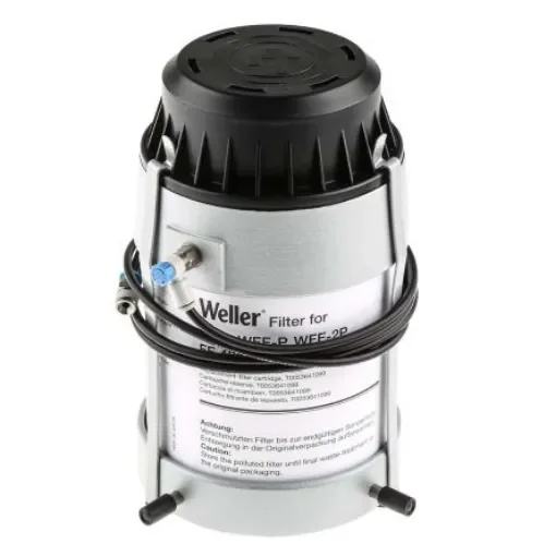 Weller FT12, 230V Solder Fume Extractor, Fine Dust Filter F7; HEPA Filter H13 & Wide Band Gas Filter - 112-0000-ESDN product image