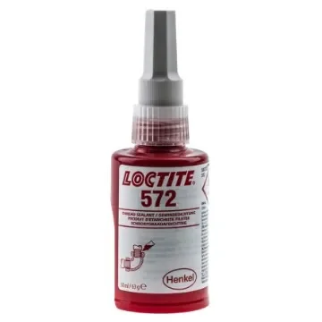 Loctite 572 Pipe Sealant Liquid for Thread Sealing 50 ml Bottle - LOCTITE 572 product image
