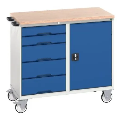 Bott 5 Drawer Steel Wheeled Tool Trolley - 16927121.11 product image