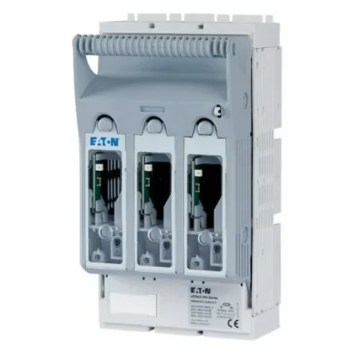 Eaton 160A Fuse Holder for NH00, NH000 Fuse, 3P, 440 V ac/dc, 690 V ac/dc - 183037 XNH00-FCL-S160-BT1 product image