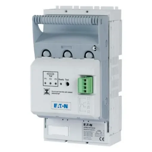 Eaton 160A Fuse Holder for NH000 & NH00 Fuse, 3P, 440 V ac/dc, 690 V ac/dc - 183040 XNH00-FCE-S160-BT1 product image