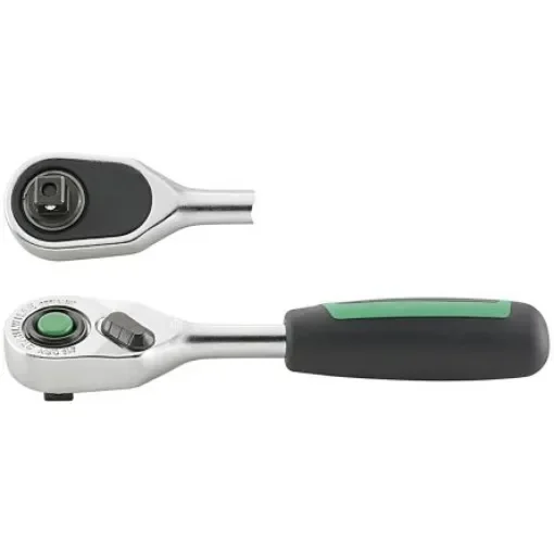 STAHLWILLE 1/4 in Square Ratchet with Ratchet Handle, 117 mm Overall - 11111020 product image