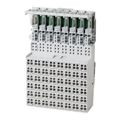 Eaton, Eaton XN, Vertical, Pluggable Terminal Block, Plug, Rail Mount, Spring Loaded/Screw Terminal Termination - 140140 XN-B6S-SBBSBB product image
