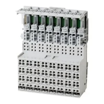 Eaton, Eaton XN, Vertical, Pluggable Terminal Block, Plug, Rail Mount, Spring Loaded/Screw Terminal Termination - 140139 XN-B4S-SBBC product image