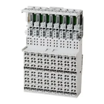 Eaton, Eaton XN, Vertical, Pluggable Terminal Block, Plug, Rail Mount, Spring Loaded/Screw Terminal Termination - 140159 XN-B6T-SBCSBC product image
