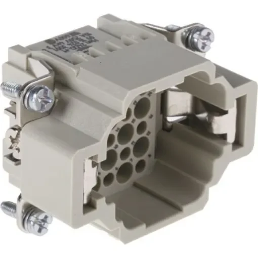 HARTING Heavy Duty Power Connector Module, 10A, Male, Han DD Series, 24 Contacts - 09160243001 product image