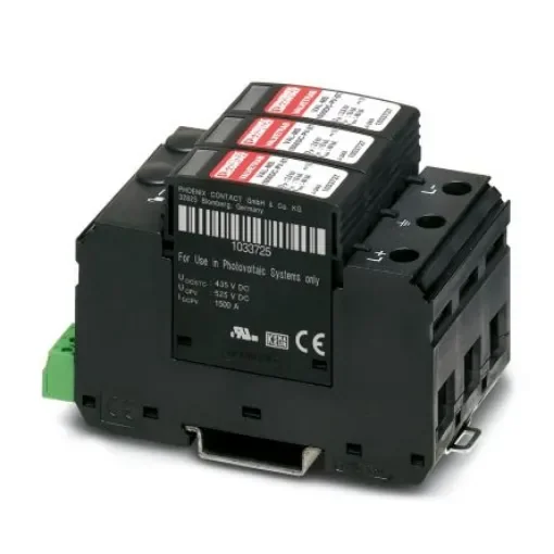 Phoenix Contact 1 Phase Surge Arrester, 4kV, DIN Rail Mount - 1033725 product image