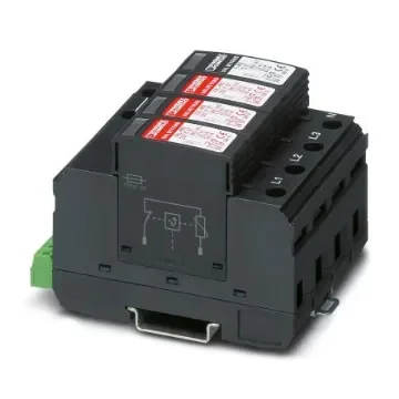 Phoenix Contact 1 Phase Surge Arrester, DIN Rail Mount - 2858551 product image