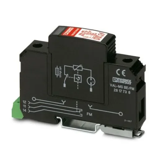 Phoenix Contact 1 Phase Surge Arrester, DIN Rail Mount - 2856579 product image