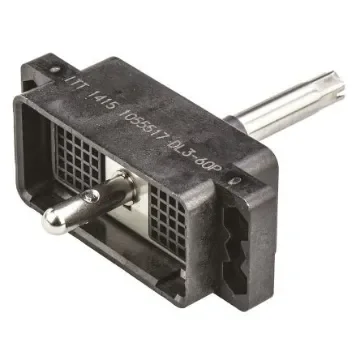 ITT Cannon, DL 2.54mm Pitch Plug Body, Male, Straight, 60 Way - DL3-60P product image