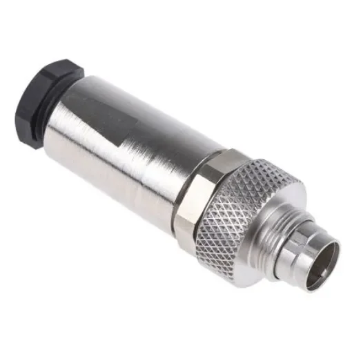 binder Circular Connector, 7 Contacts, Cable Mount, M9 Connector, Plug, Male, IP67, 712 Series - 99.0421.10.07 product image