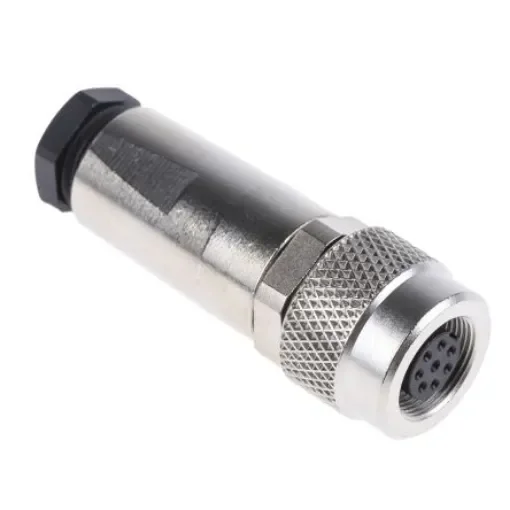 binder Circular Connector, 8 Contacts, Cable Mount, M9 Connector, Socket, Female, IP67, 712 Series - 99.0426.10.08 product image