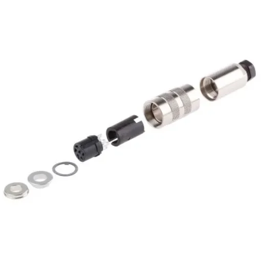 Binder Circular Connector, 6 Contacts, Cable Mount, Miniature Connector, Socket, Female, IP67, 423 Series - 99.5122.15.06 product image